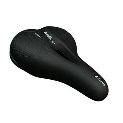 Fietszadel comfort essential zwart 260x190mm