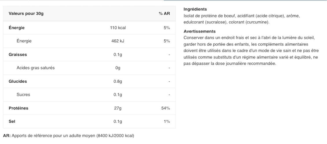 Applied Nutrition Beef-XP (1800g) Tropical Vibes - Proteínas 2/3