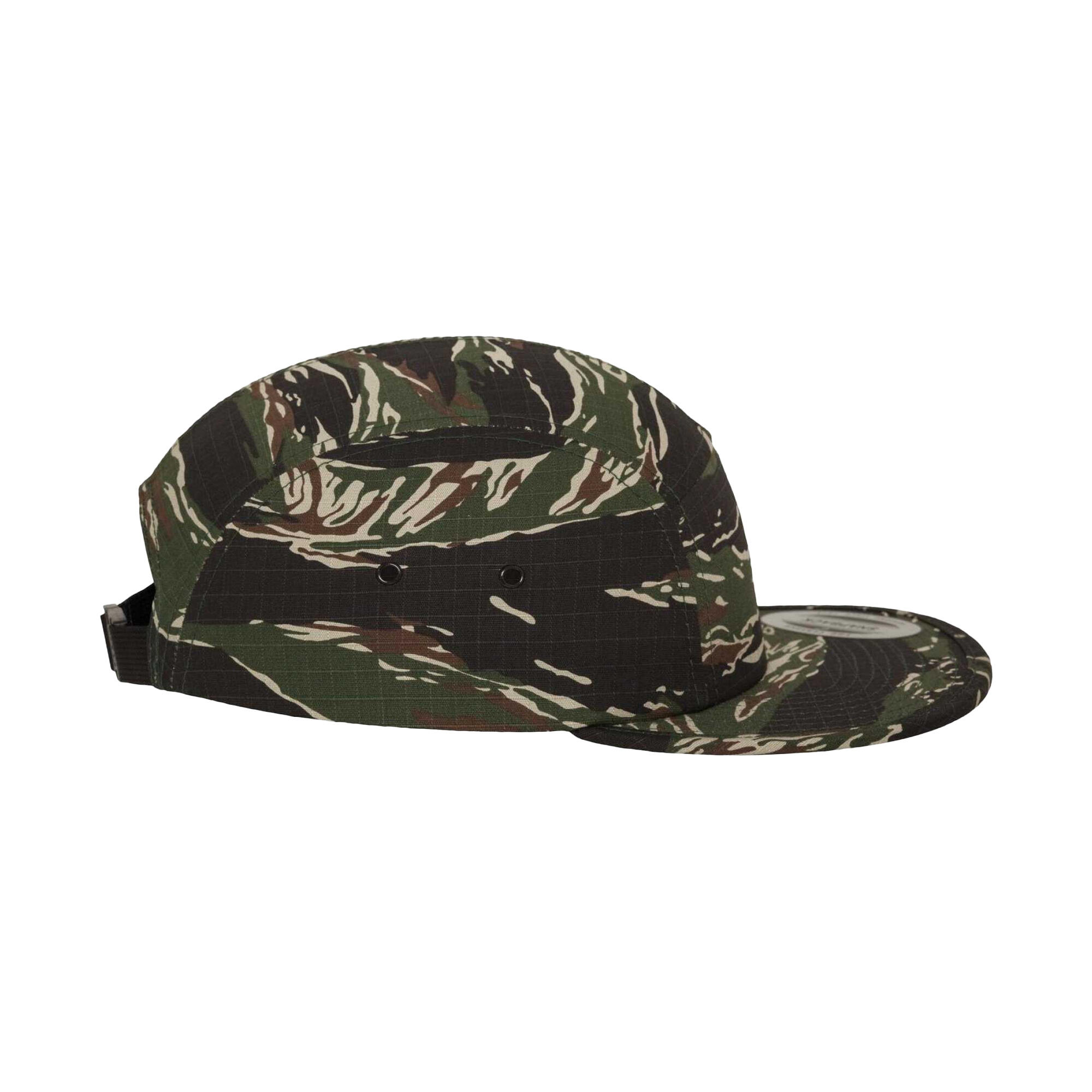 Cappellino Da Baseball Flexfit Classic Jockey Verde Militare 4/4