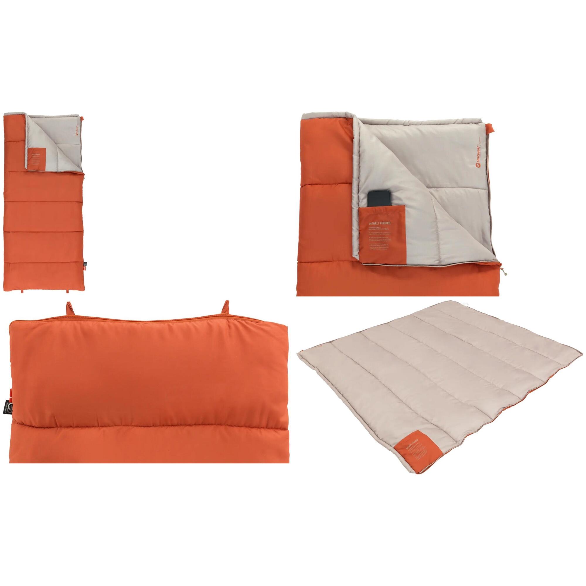 Śpiwór dla dziecka Outwell Champ Kids (130 cm) 2/6