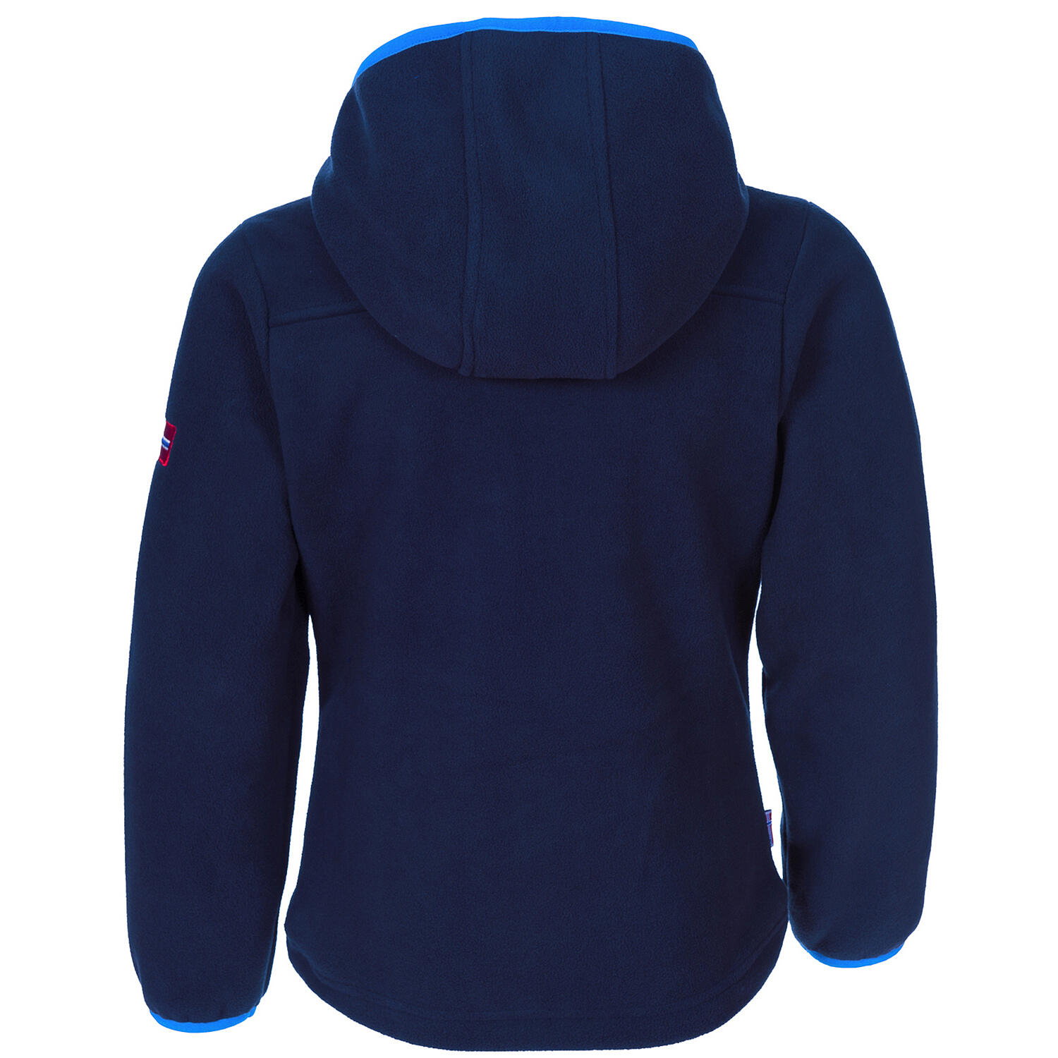 Veste polaire enfant Stavangar coupe-vent bleu marine / bleu clair 2/3