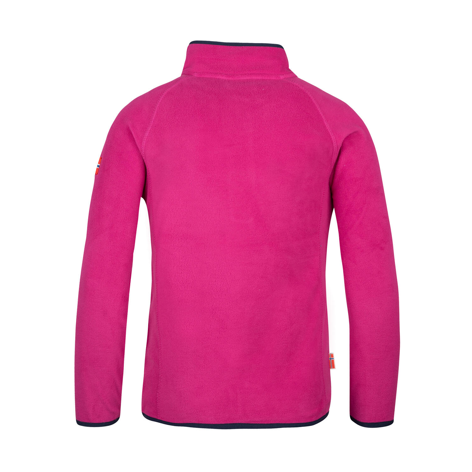 Nordland Kids' Half-Zip Fleece Jumper Fireberry/Navy 2/3