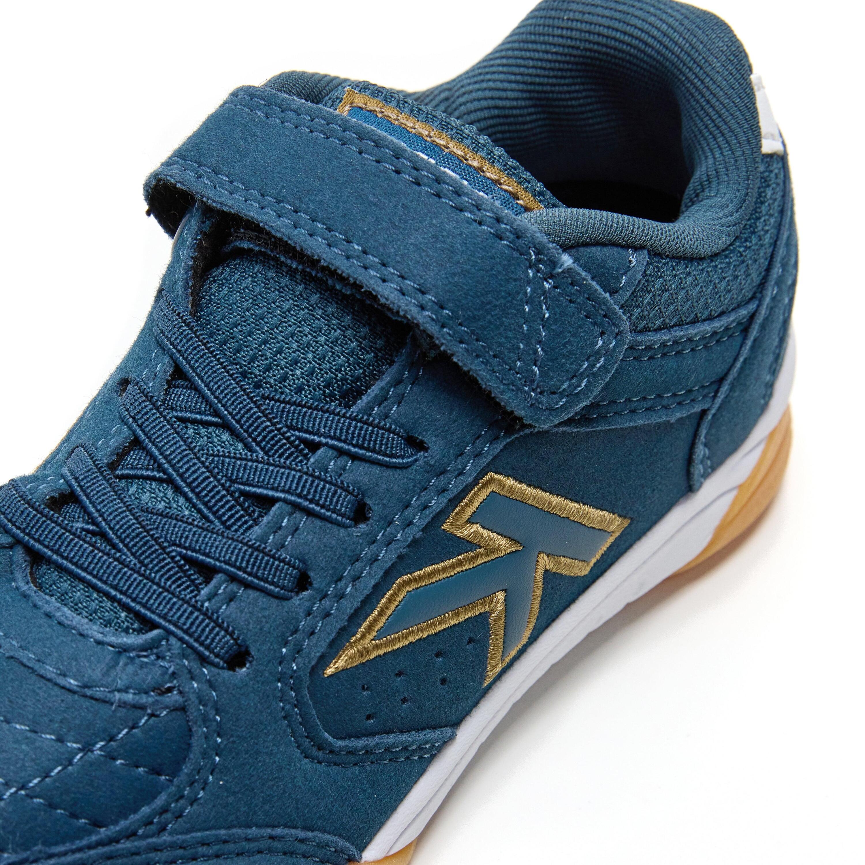 Kelme Zapatillas De Fútbol Sala De Niño Precision Elastic Azul Marino Blanco Uni 4/7
