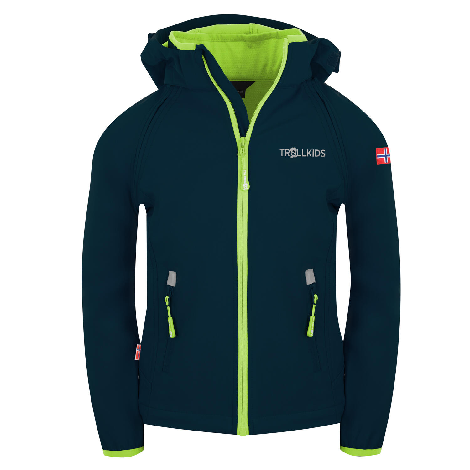 navyblau / limettengelb