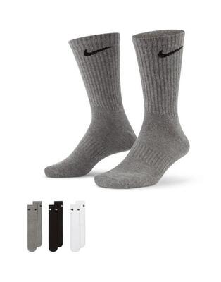 Uniseks adult logo lichtgewicht everyday crew sokken (set van 3)