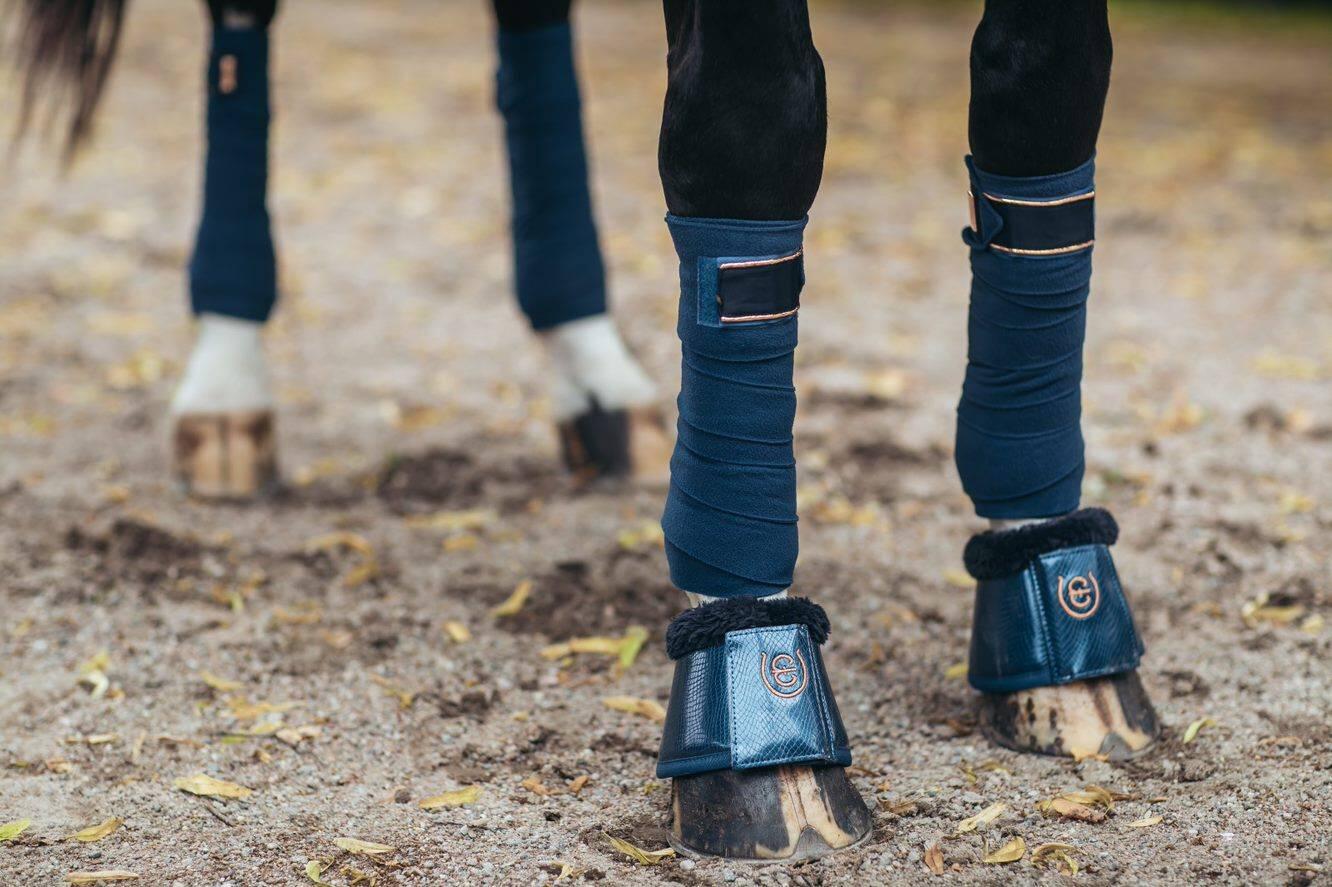 Bandes de polo Equestrian Stockholm - Monaco Blue 3/4