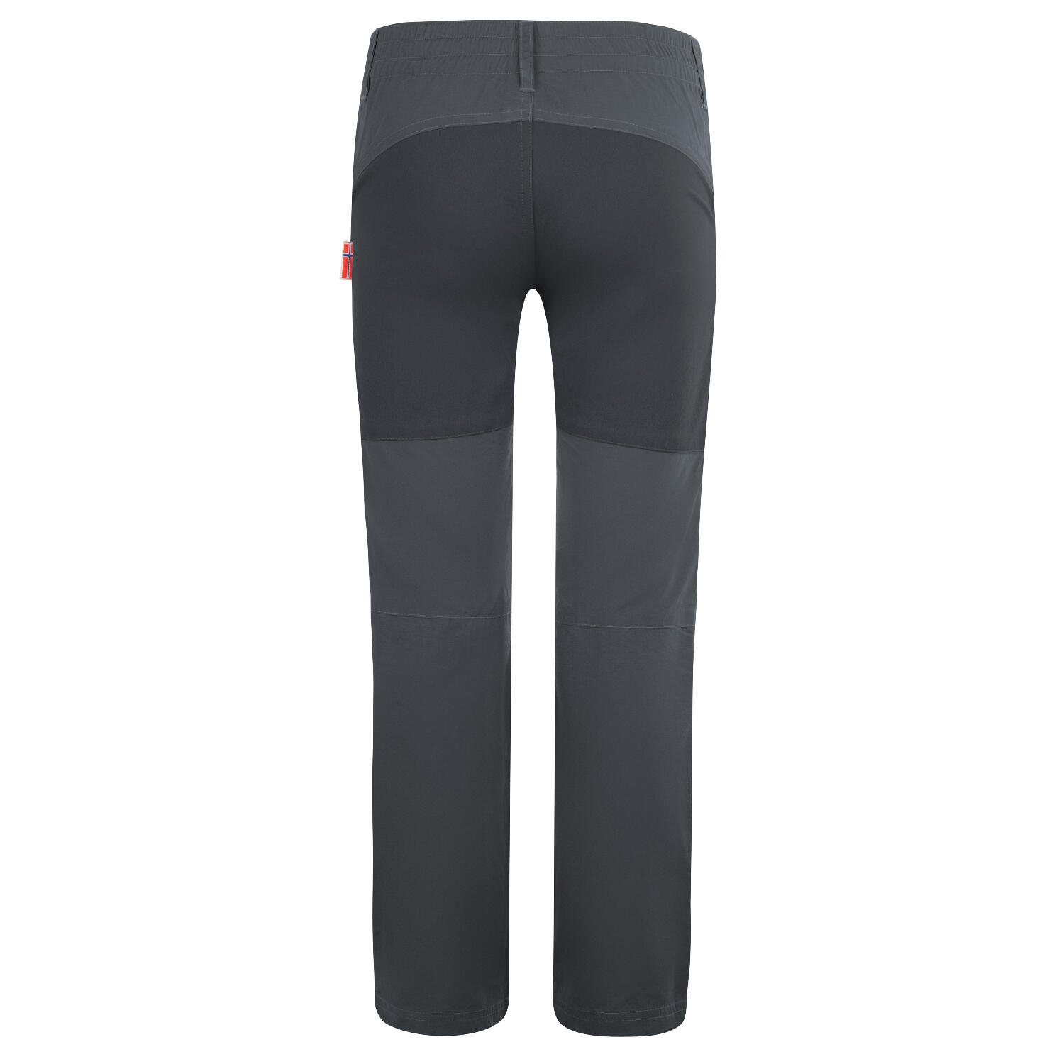 Pantalon de trekking Hammerfest pour enfants, respirant, gris foncé 2/3