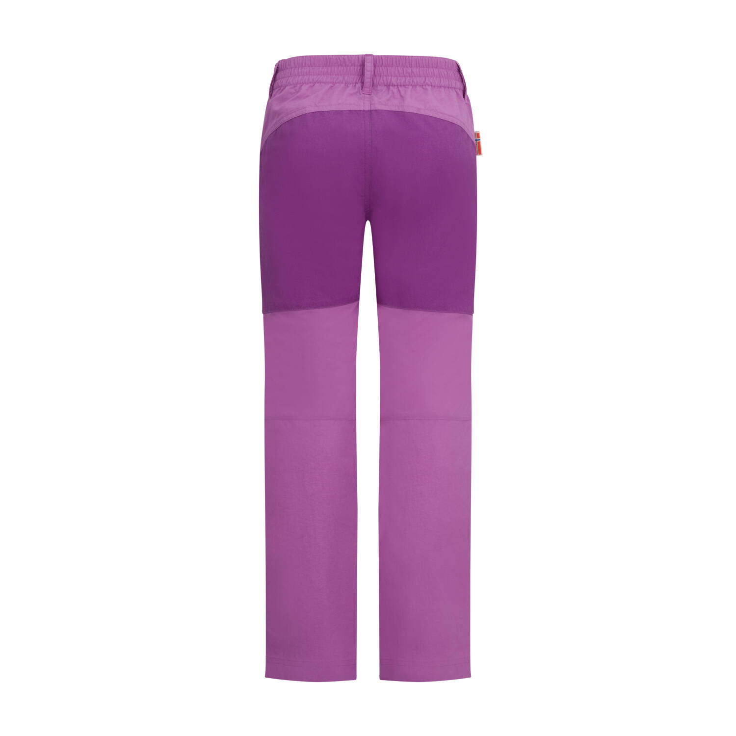 Pantalon de randonnée enfant Hammerfest mauve rose 2/3