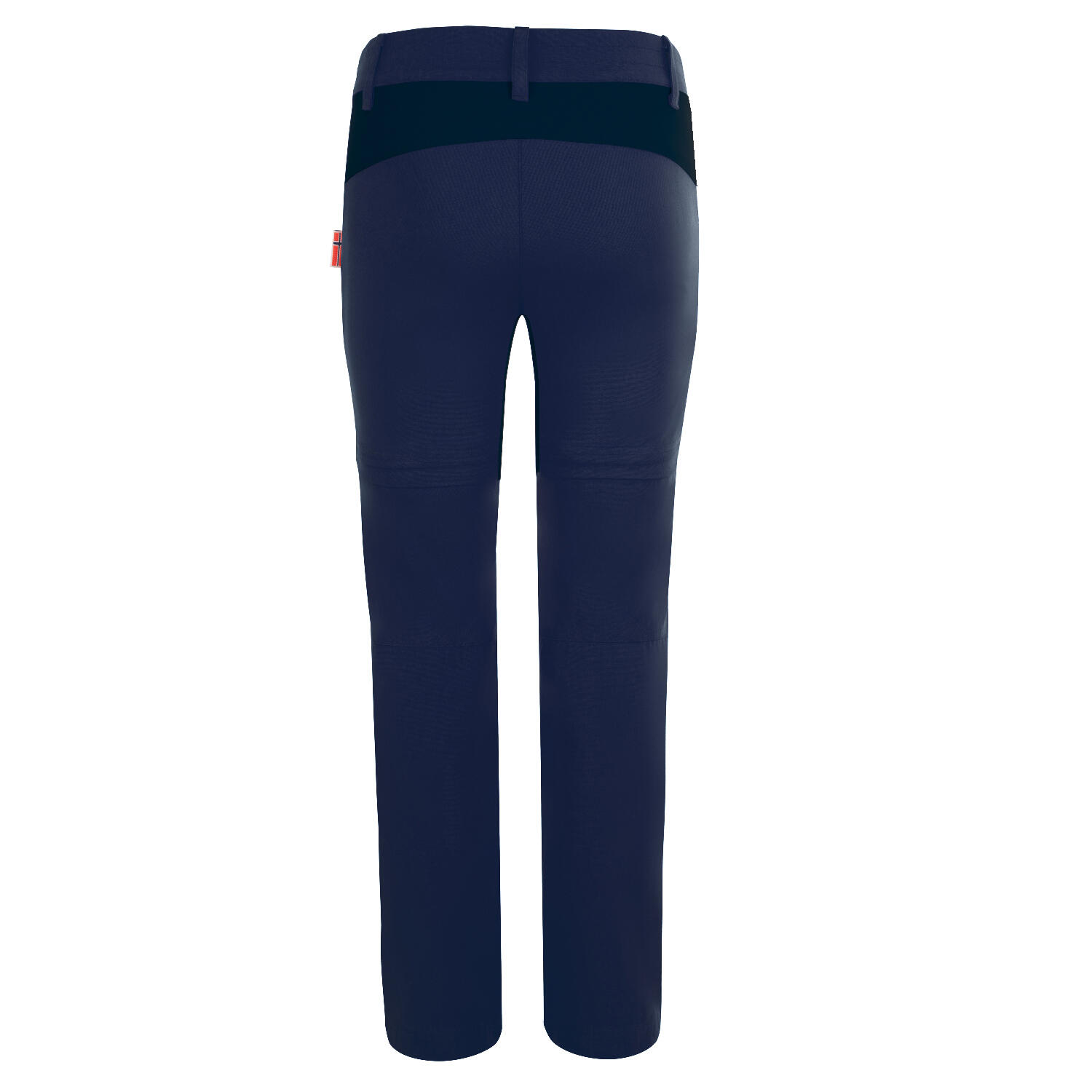 Pantalon de trekking pour enfants Arendal XT Respirant Bleu marine / Orange 2/3