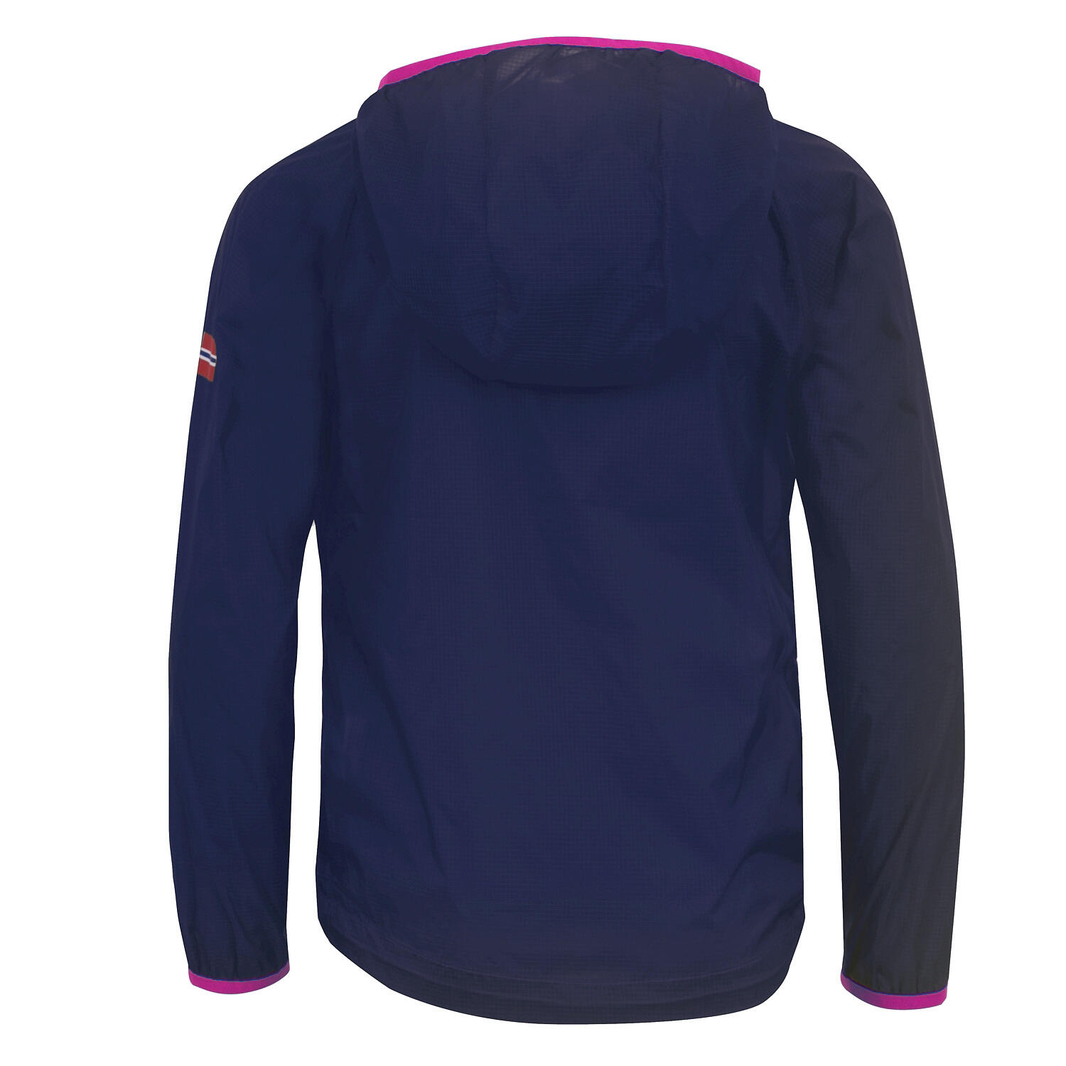 Veste coupe-vent enfant Fjell Respirant Bleu marine / Magenta 2/5