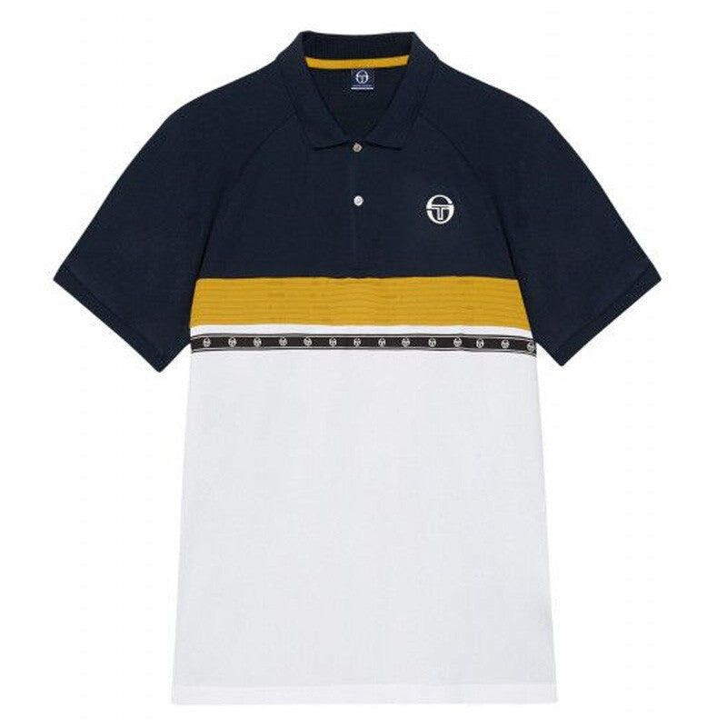 Sergio Tacchini - Polo Sergio Tacchini Candis - Polo Manches Courtes - Bleu - Decathlon