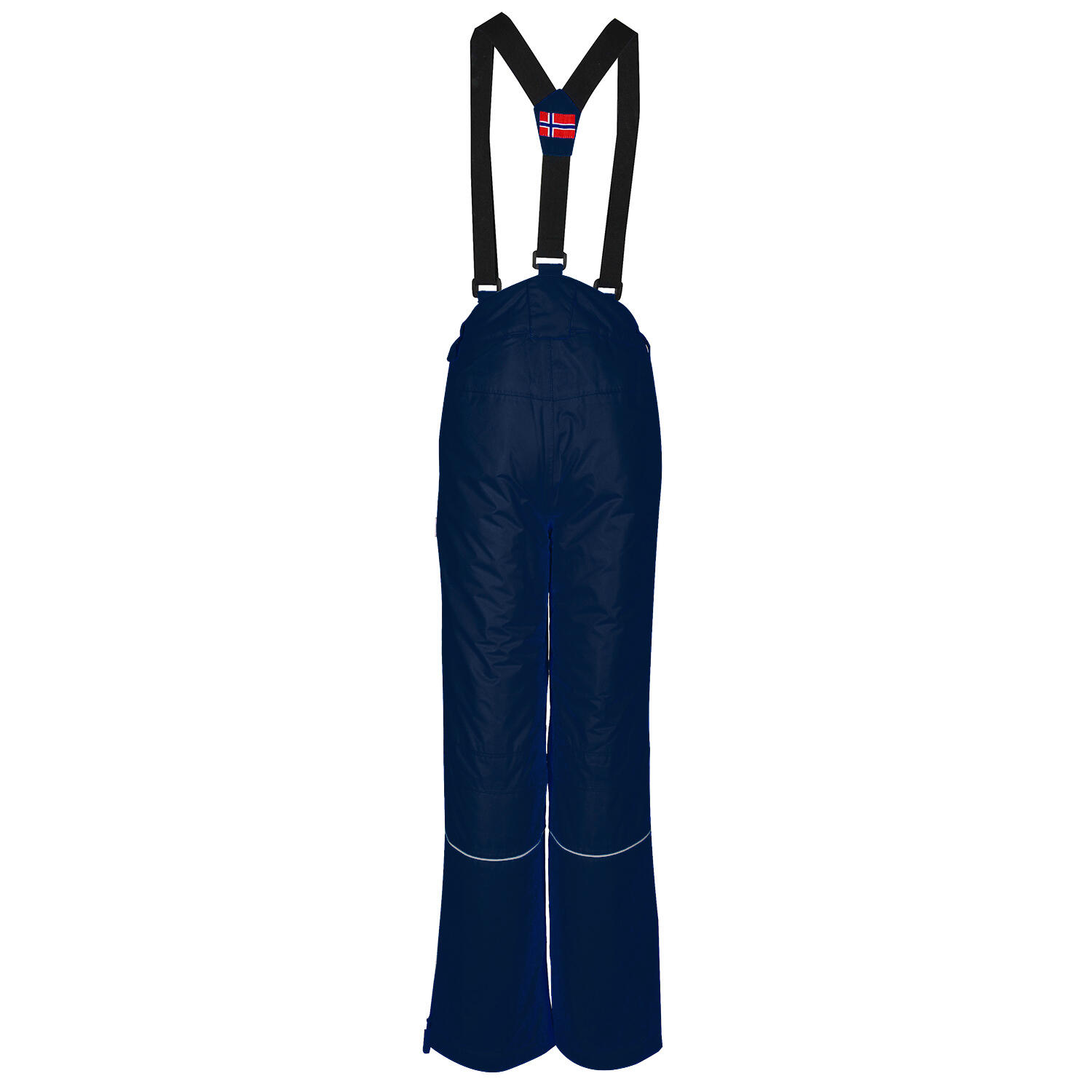 Pantalon de ski Holmenkollen enfant Slim Orange imperméable 2/3