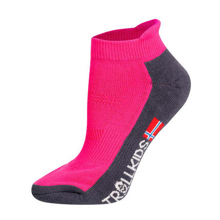 Chaussettes de randonnée enfant Hiking Low bleu foncé/gris