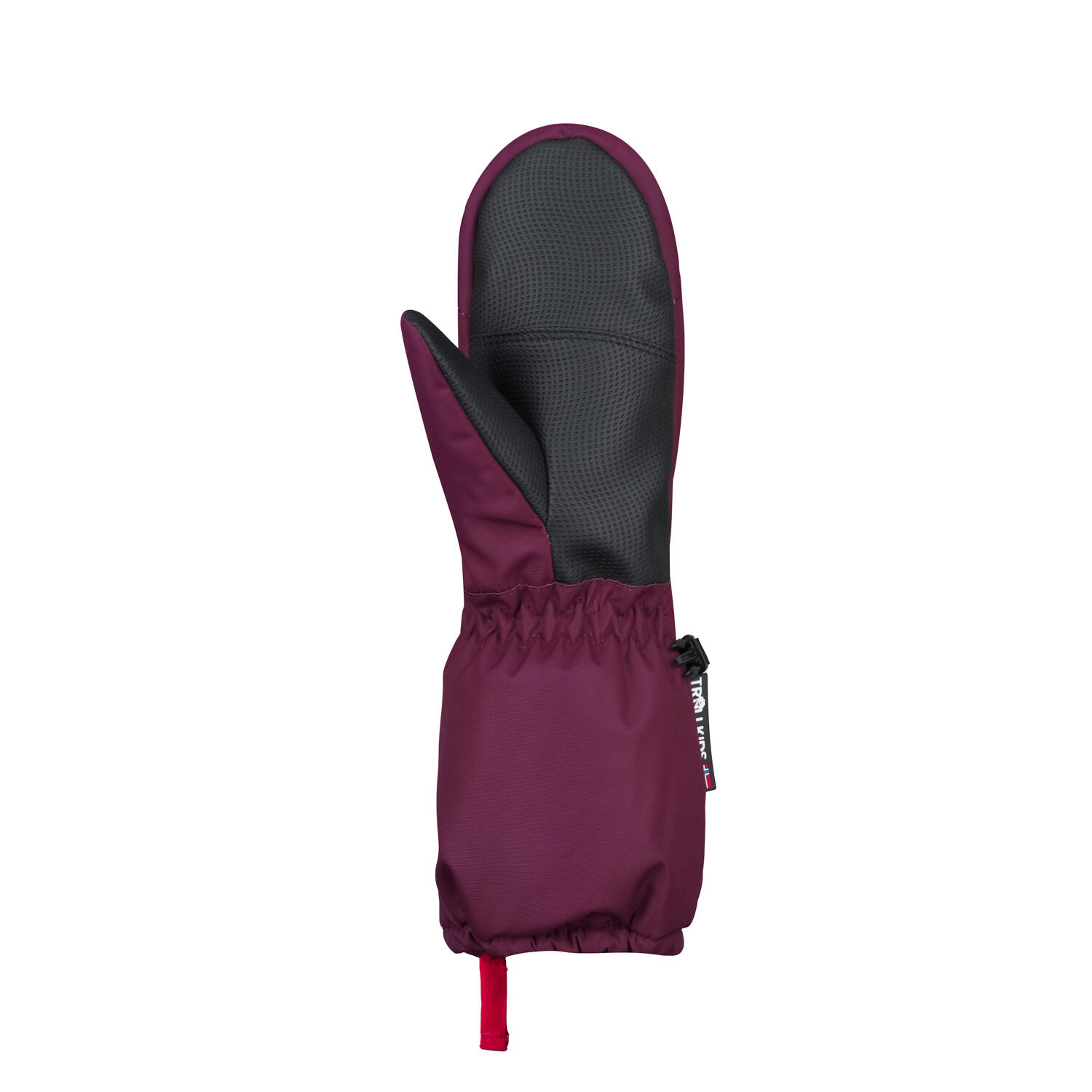 Moufles enfants Troll XT rouge bourgogne/cerise claire 3/3