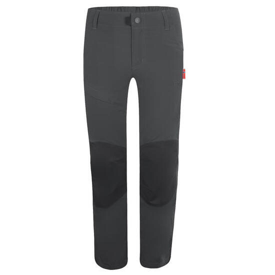 Pantalon de trekking Hammerfest pour enfants, respirant, gris foncé