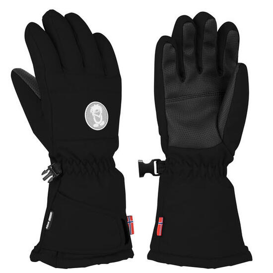 Gants enfants Narvik Noir taille 4 ; 6-7 ans