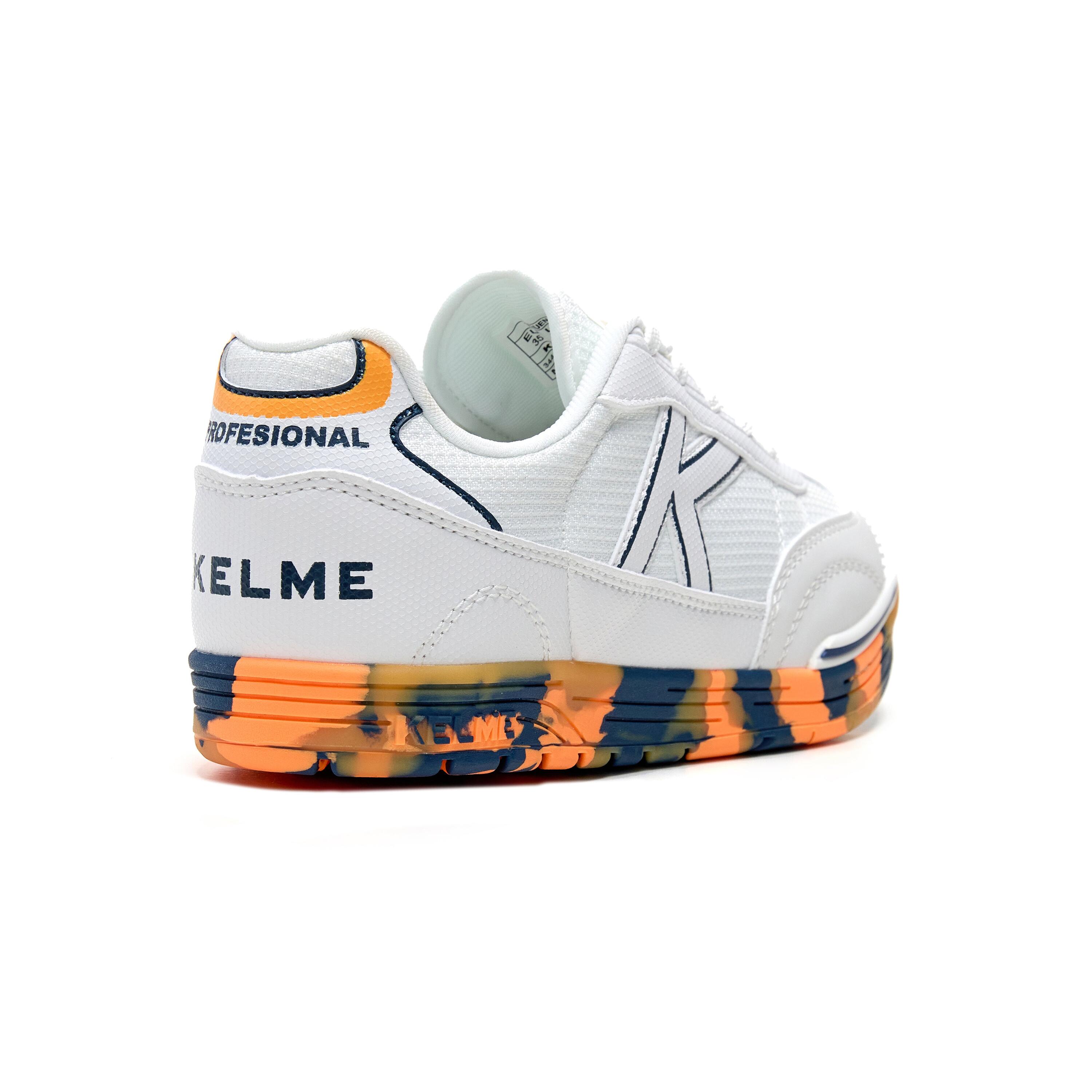 Kelme Zapatillas Casual De Niño Trueno Lace Blanco-azul Unisex Kids 3/7