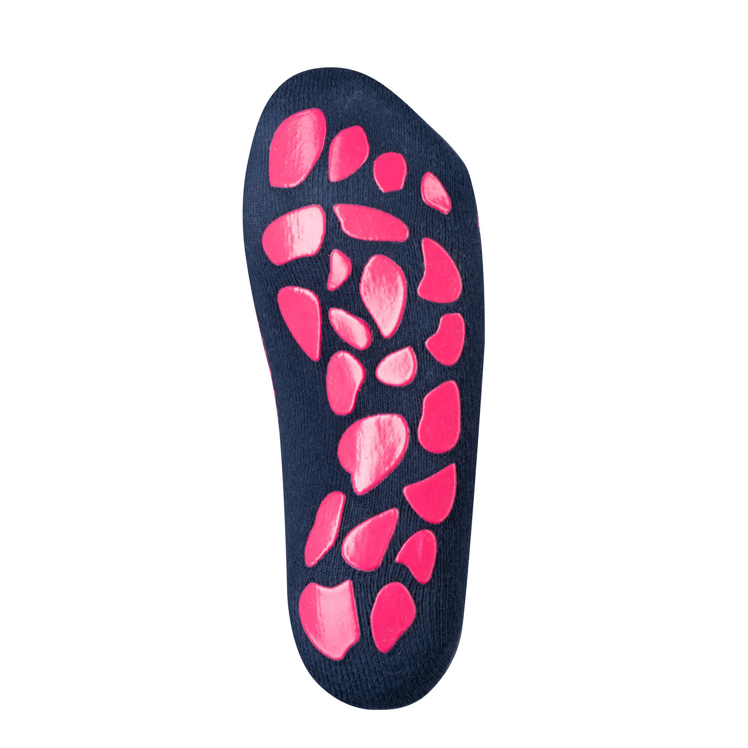 Chaussettes antidérapantes pour enfants ANTI SLIP SOCKS Marine/Magenta 2/4