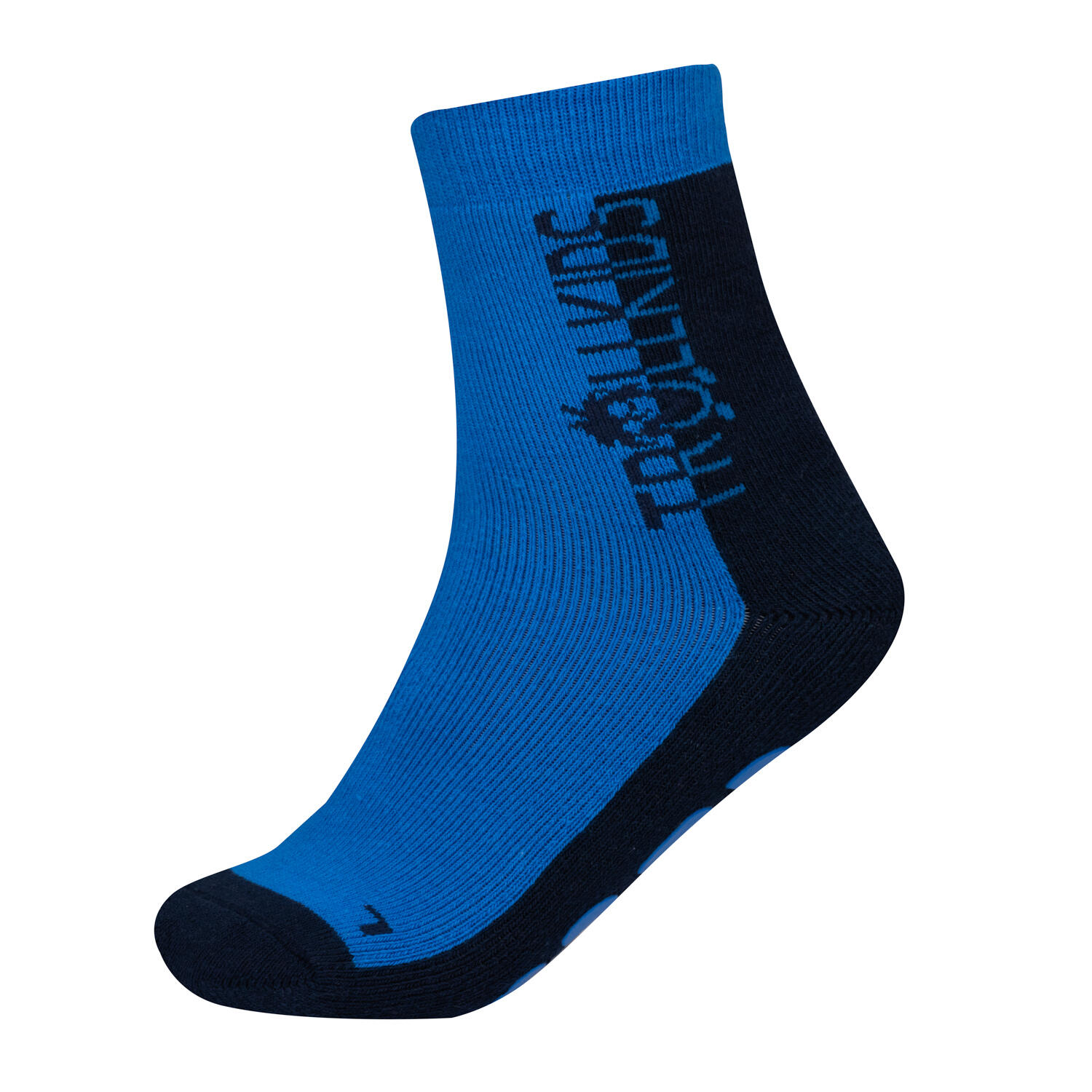 Chaussettes antidérapantes enfant ANTI SLIP SOCKS marine/bleu moyen 3/4