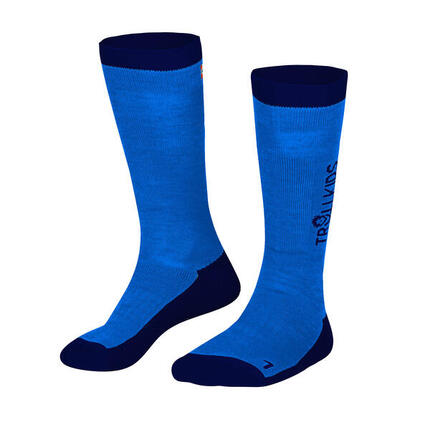 Chaussettes de ski pour enfants SKI SOCKS Bleu marine