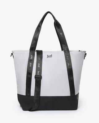 Fitness tas van synthetisch materiaal in legergroen voor heren en dames