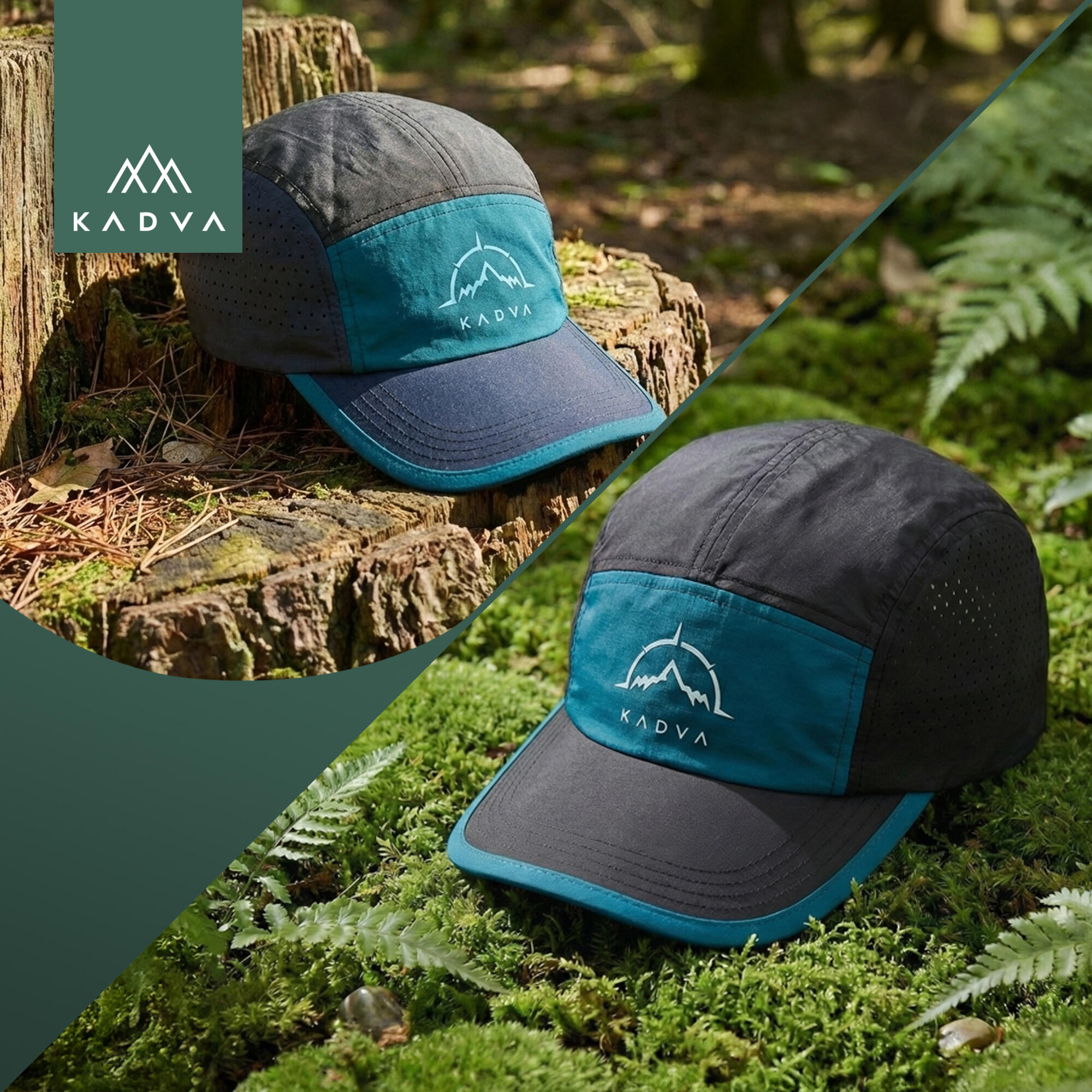 Boné com aba KADVA Hiker Cap 6/6