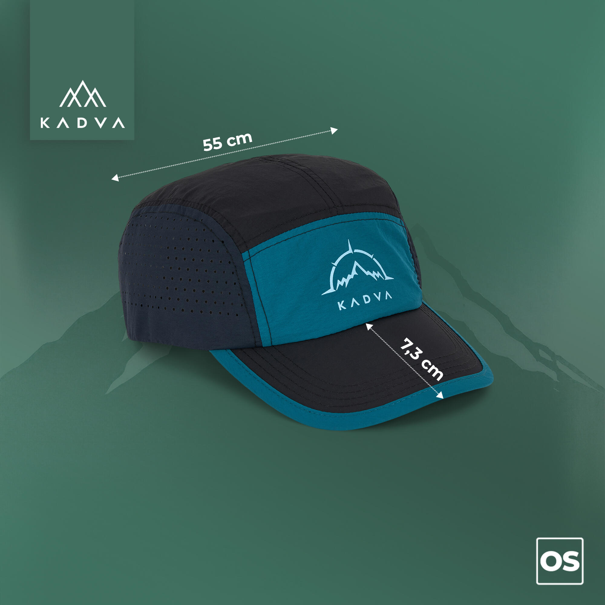 Boné com aba KADVA Hiker Cap 2/6