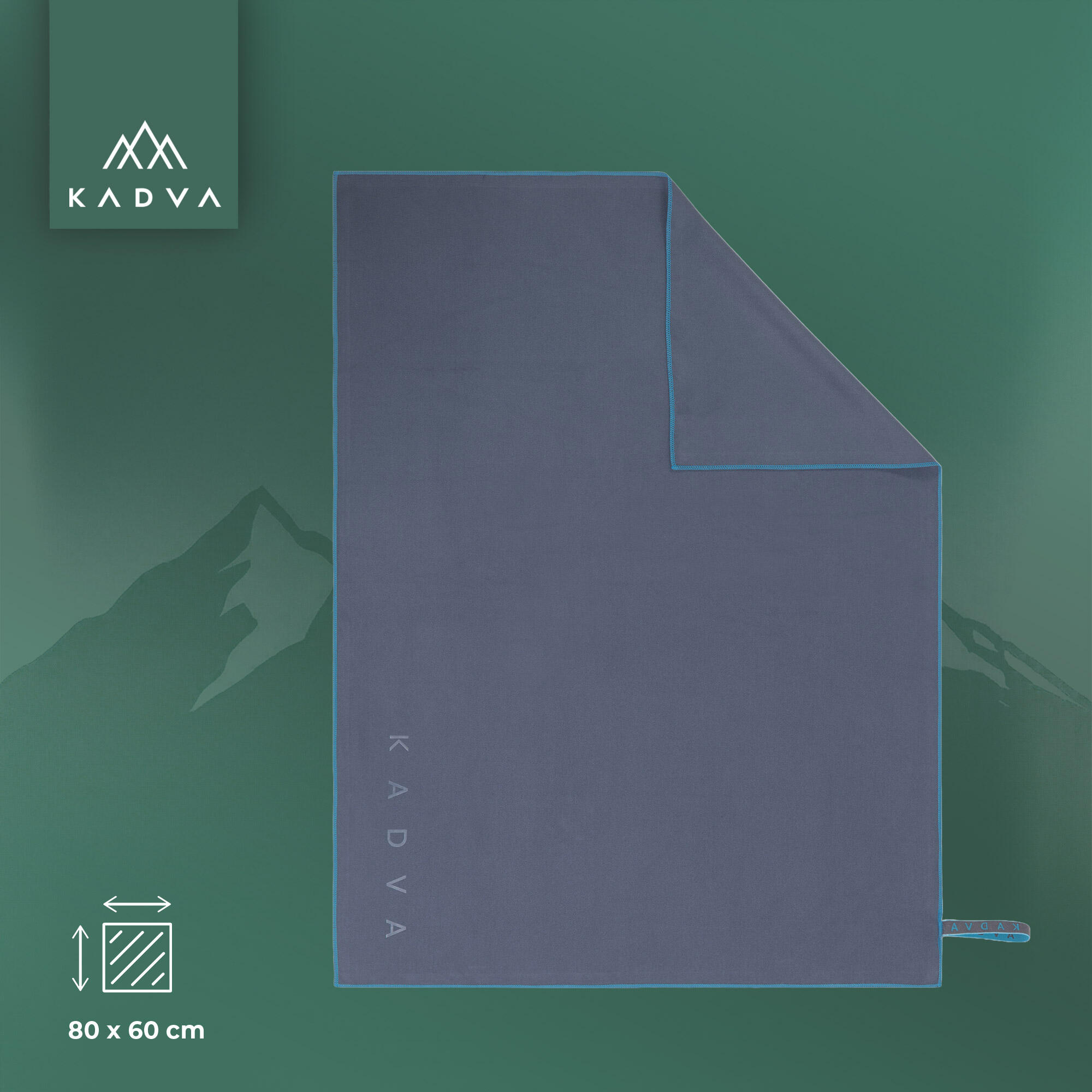 Serviette à séchage rapide KADVA Tuala 2/6