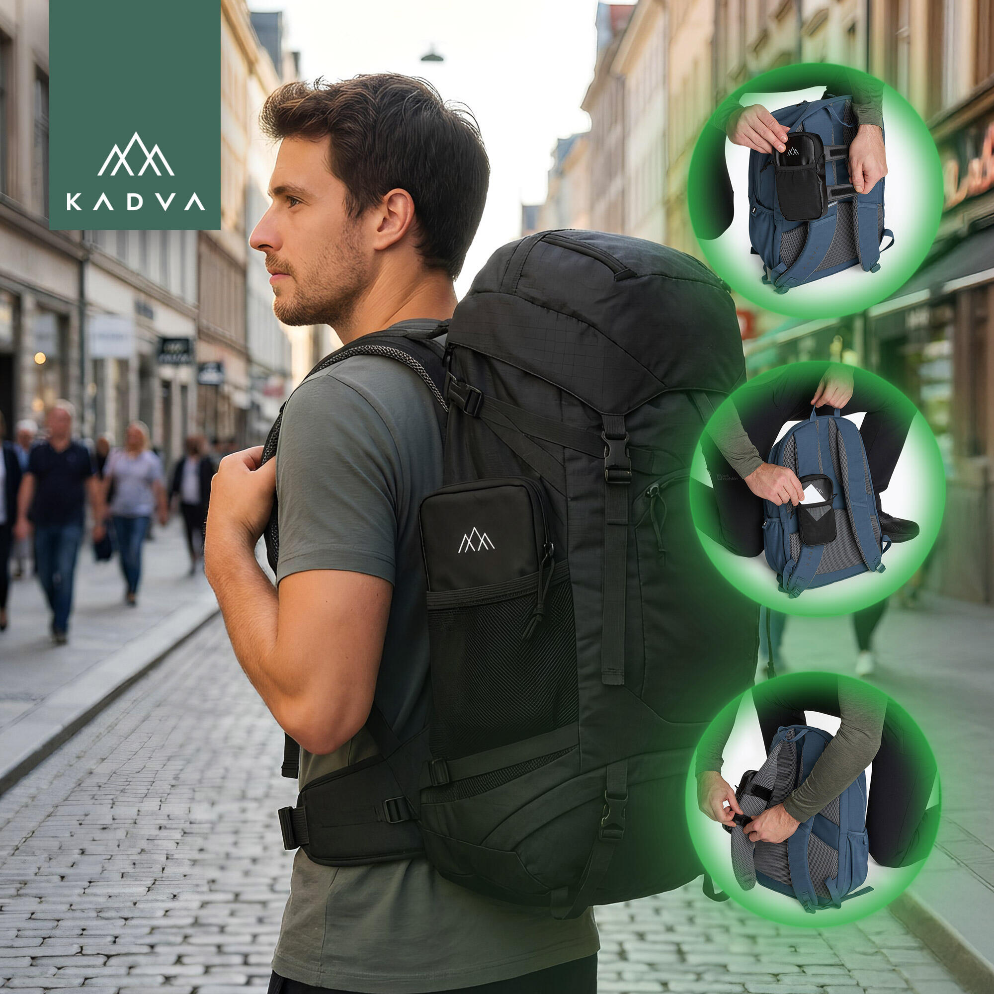 Pochette de voyage Kadva Polypore poche mobile 4/6