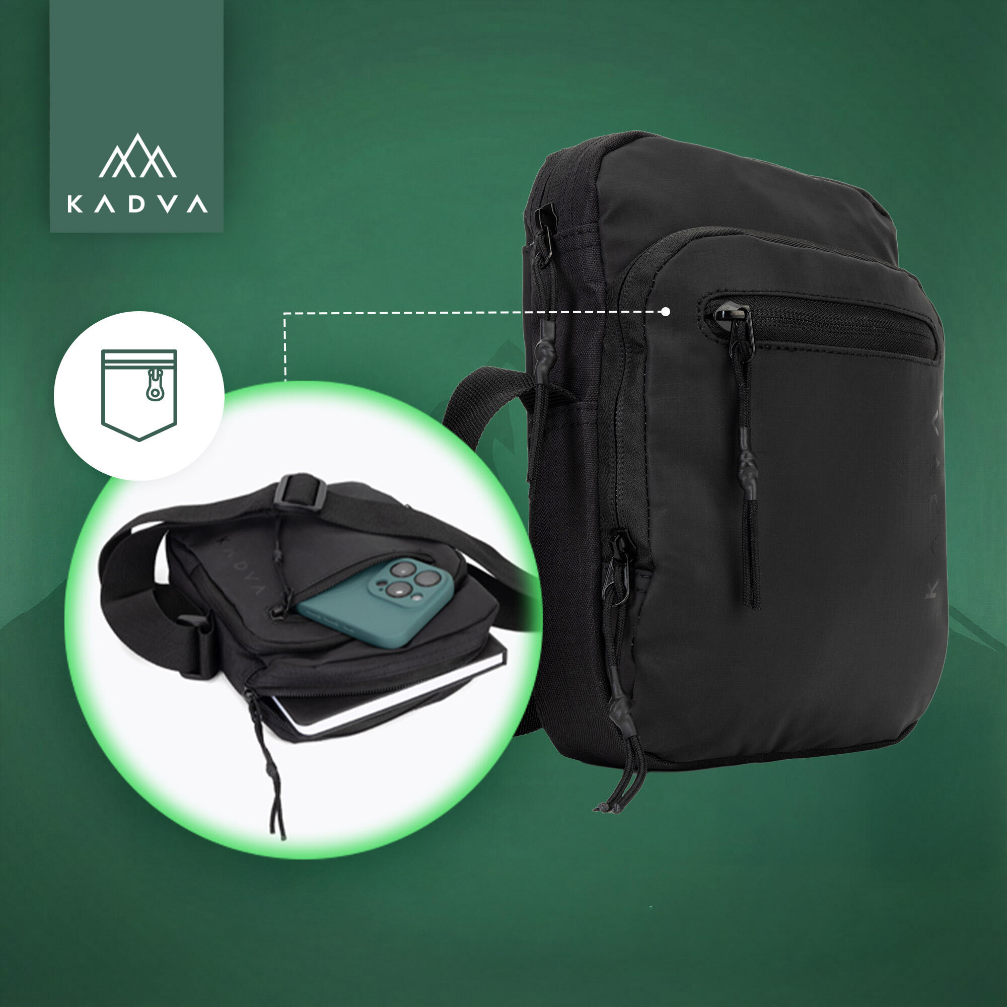 Pochette KADVA Cangurera 4/7