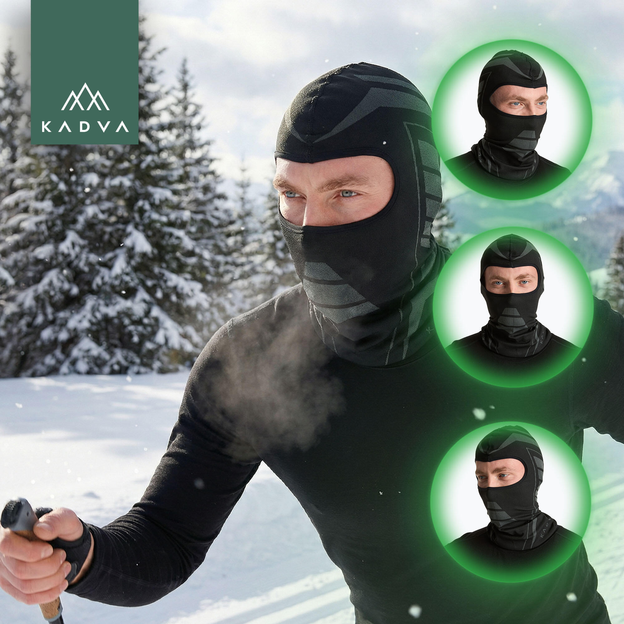 Balaclava KADVA Elevate Sem Costura 4/7