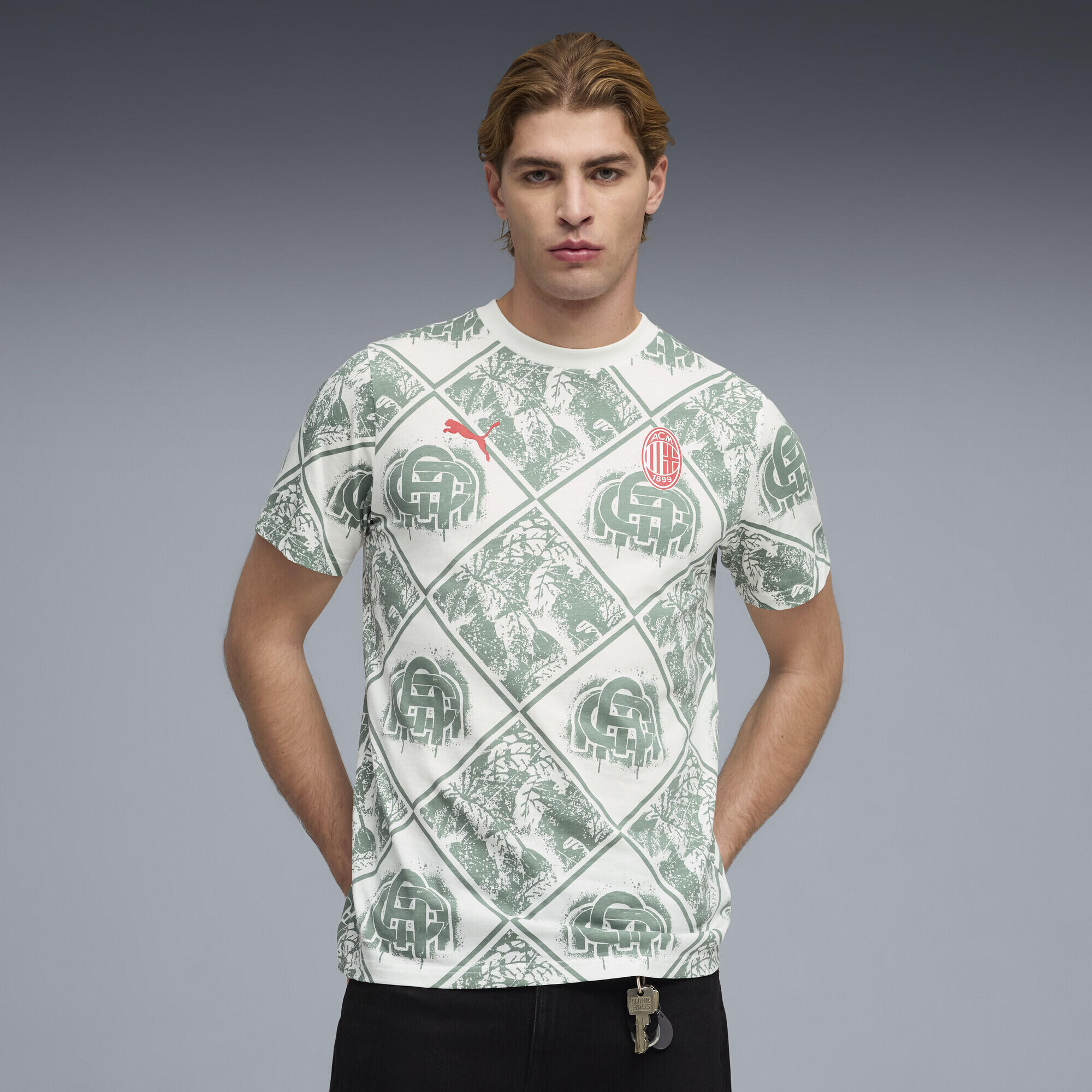 T-shirt à imprimés ftblCulture AC Milan Homme PUMA 2/5