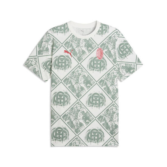 T-shirt con stampa AC Milan FtblCulture da uomo PUMA