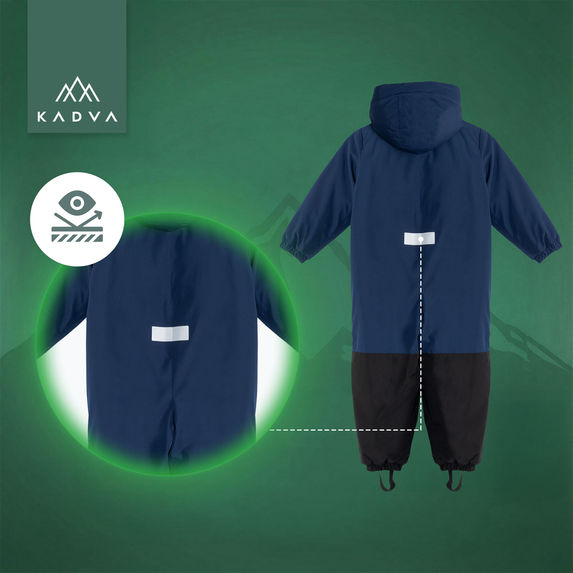 Combinaison de ski enfant KADVA Kiko Jrb 7/7