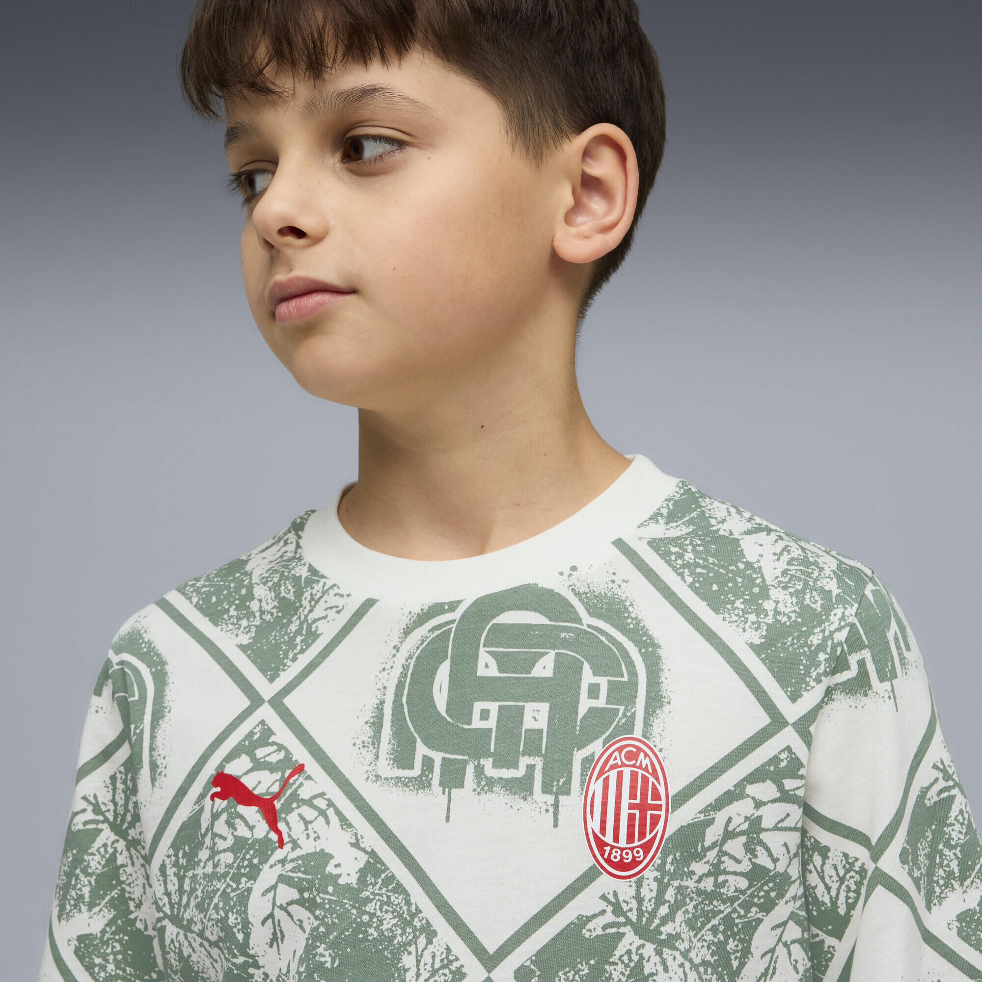 T-shirt à imprimés ftblCulture AC Milan Enfant et Adolescent PUMA 3/6