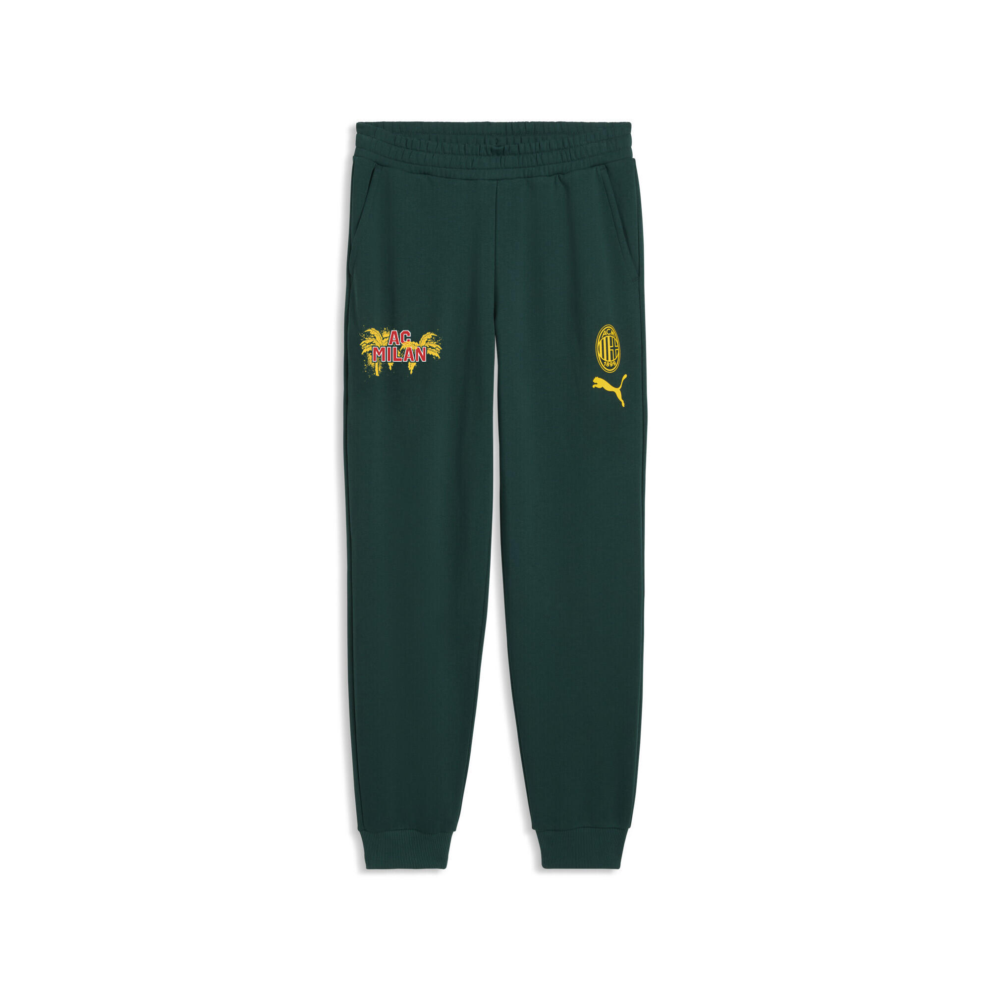 Puma - Pantalon De Survêtement Ftblculture Ac Milan Homme Puma - Pantalons - Jaune|vert - Decathlon