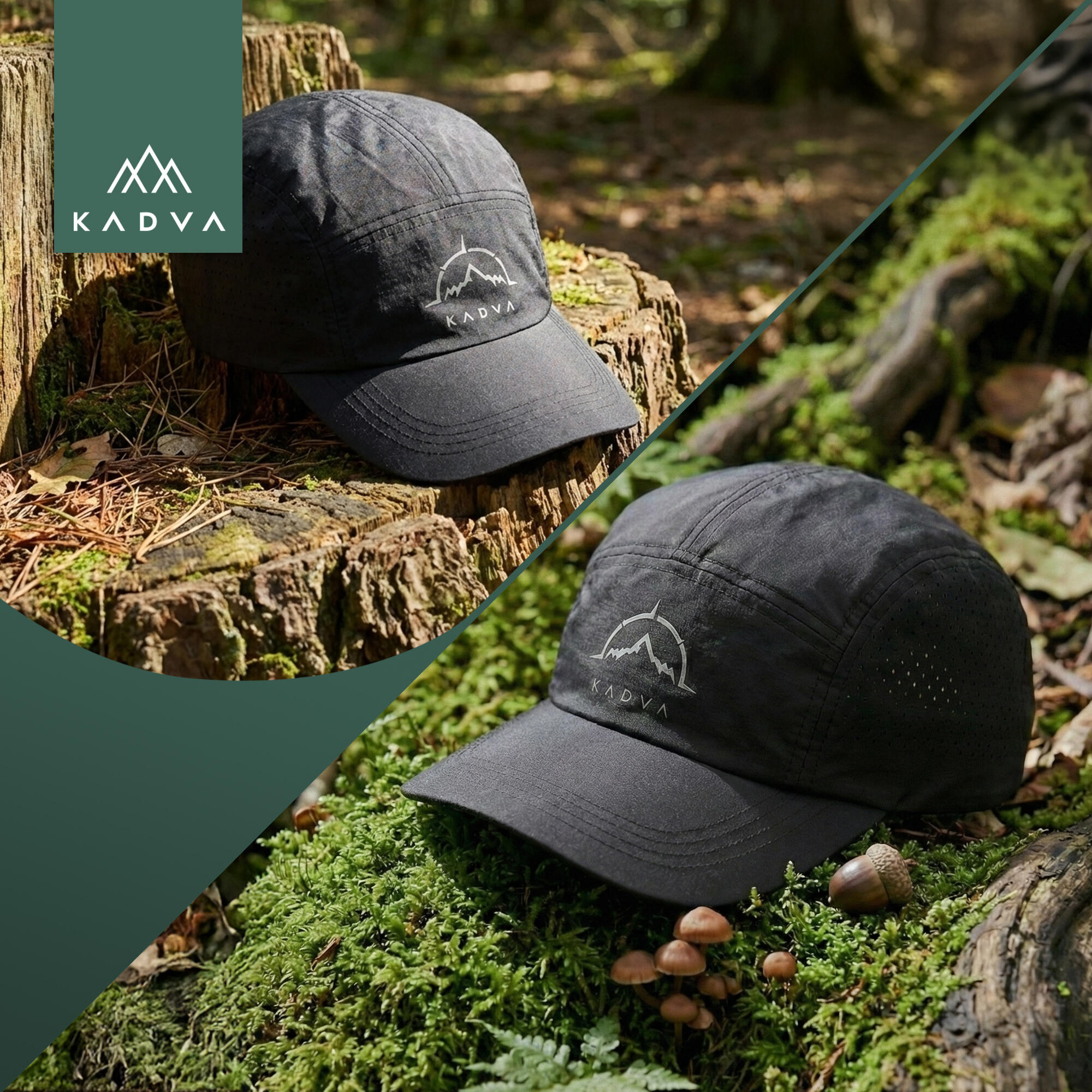 Boné com aba KADVA Hiker Cap 6/6