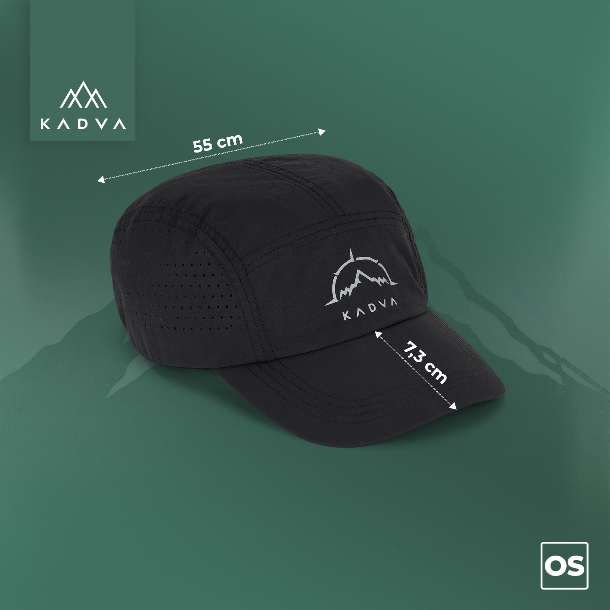 Boné com aba KADVA Hiker Cap 2/6