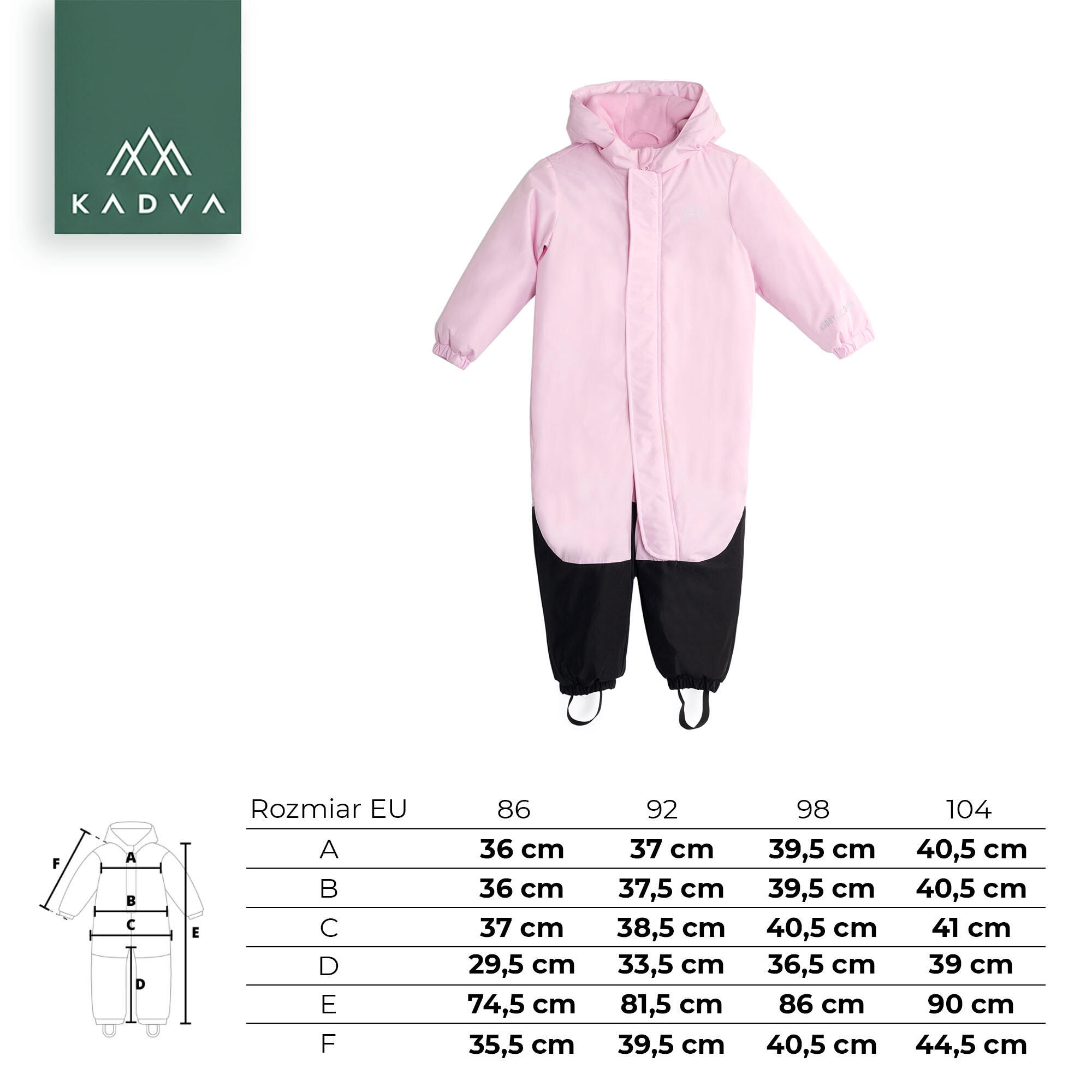 Fato de esqui infantil KADVA Kiko Jrg 2/7