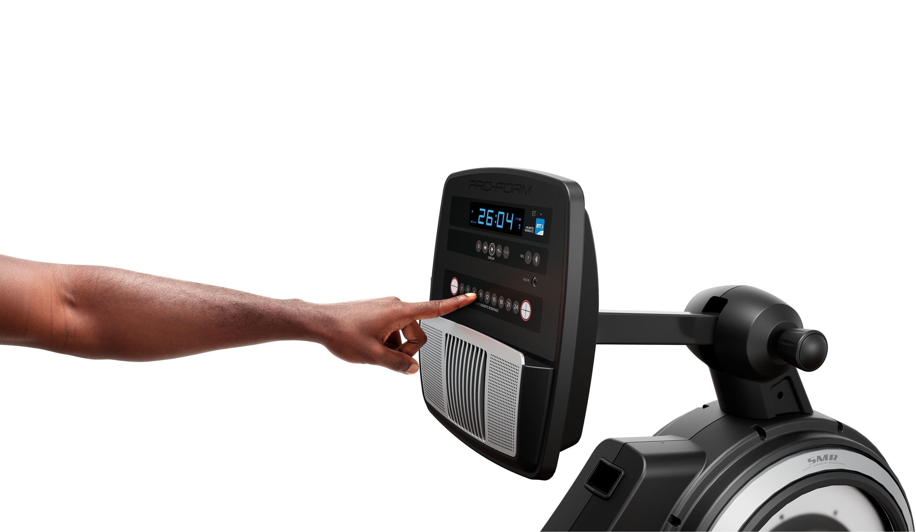 Rameur 750R / 24 niveaux de résistance / Connecté iFIT 4/6