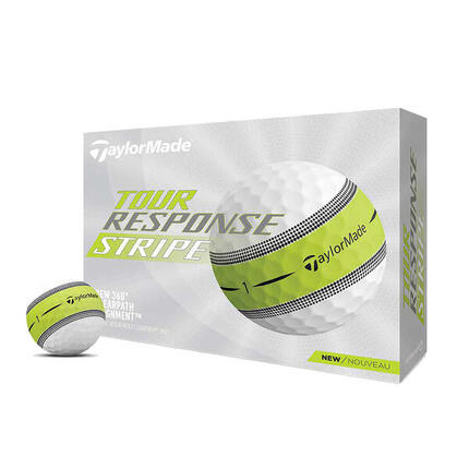 TaylorMade Tour Response Rayure Blanc/Vert