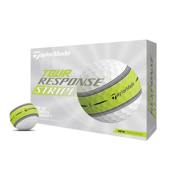 TaylorMade Tour Response Rayure Blanc/Vert