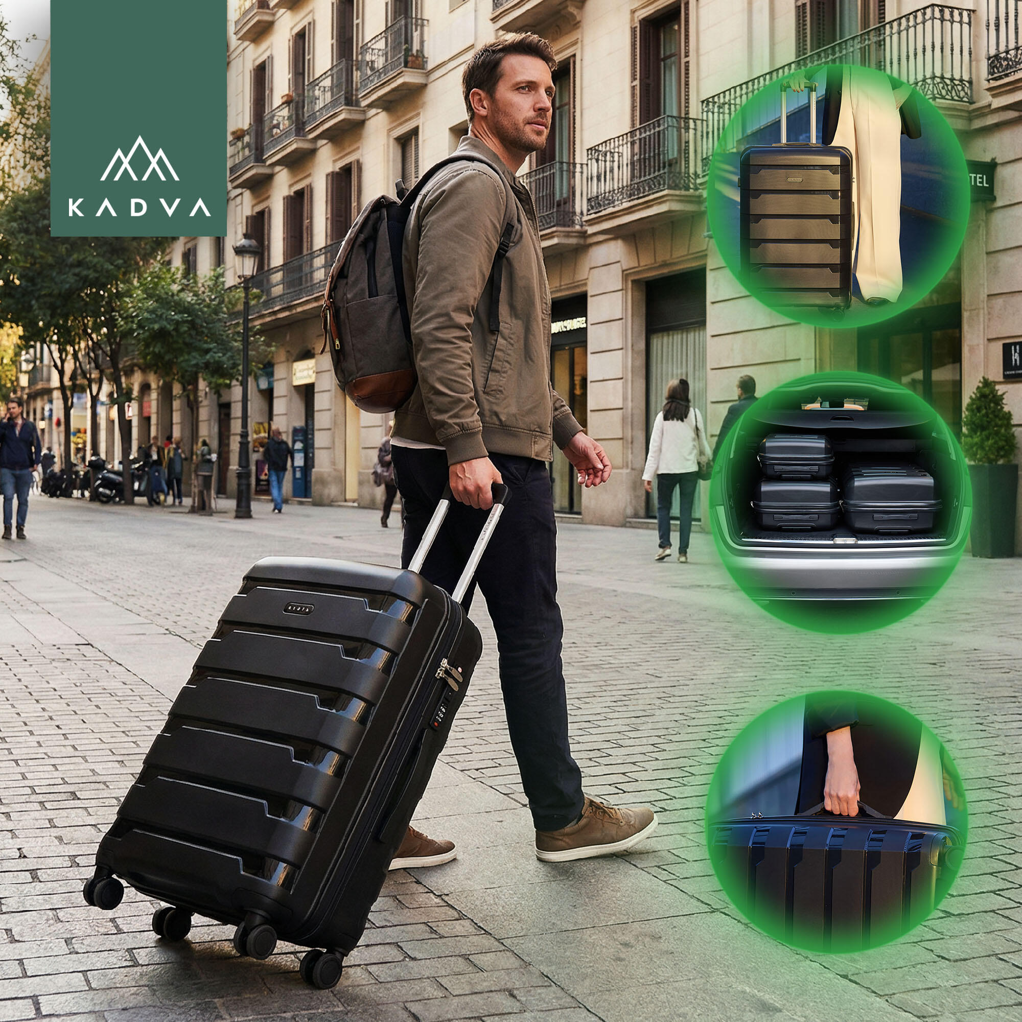 Valise de voyage KADVA Cayes 5/7