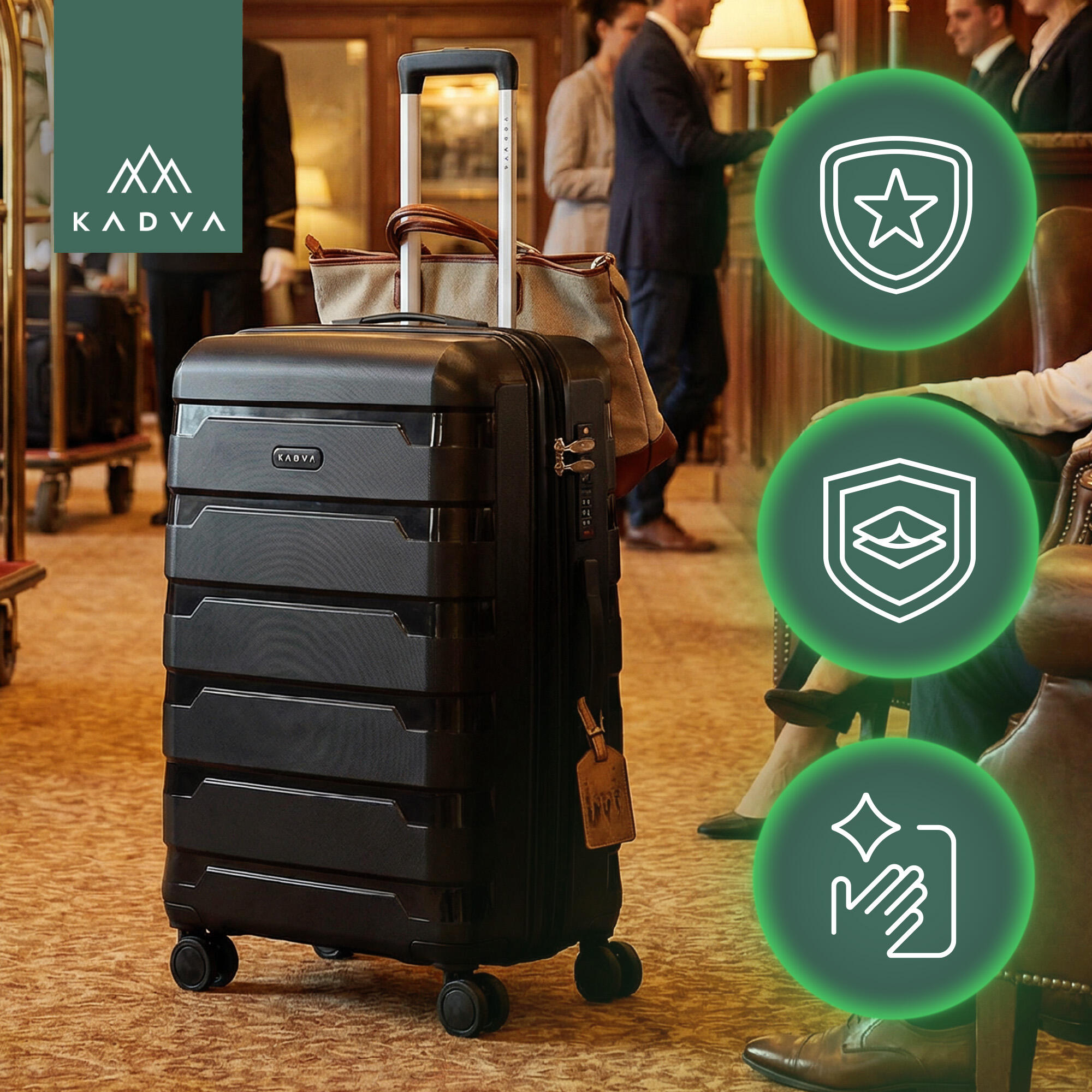Valise de voyage KADVA Cayes 4/7