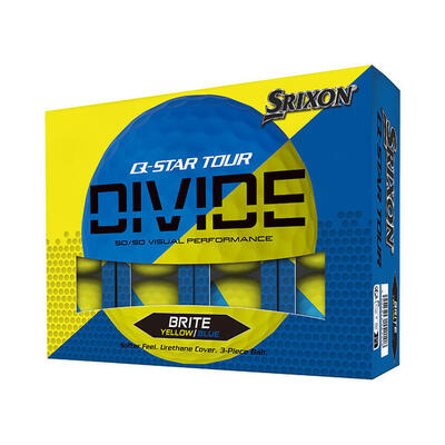 Doos van 12 srixon q-star tour divide new golfballen