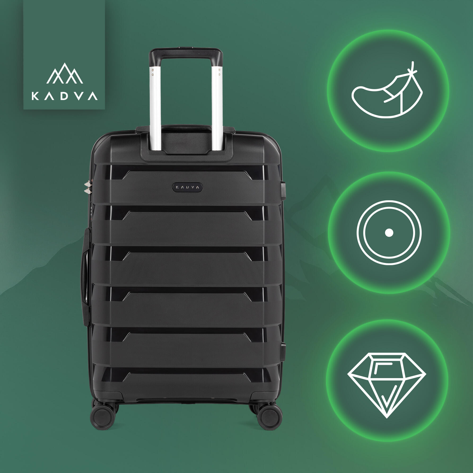 Valigia da viaggio KADVA Cayes 3/7
