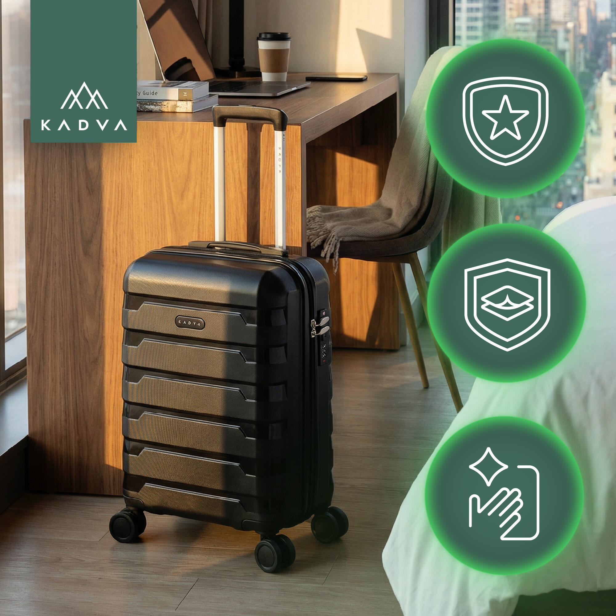 Valise de voyage KADVA Cayes 4/7
