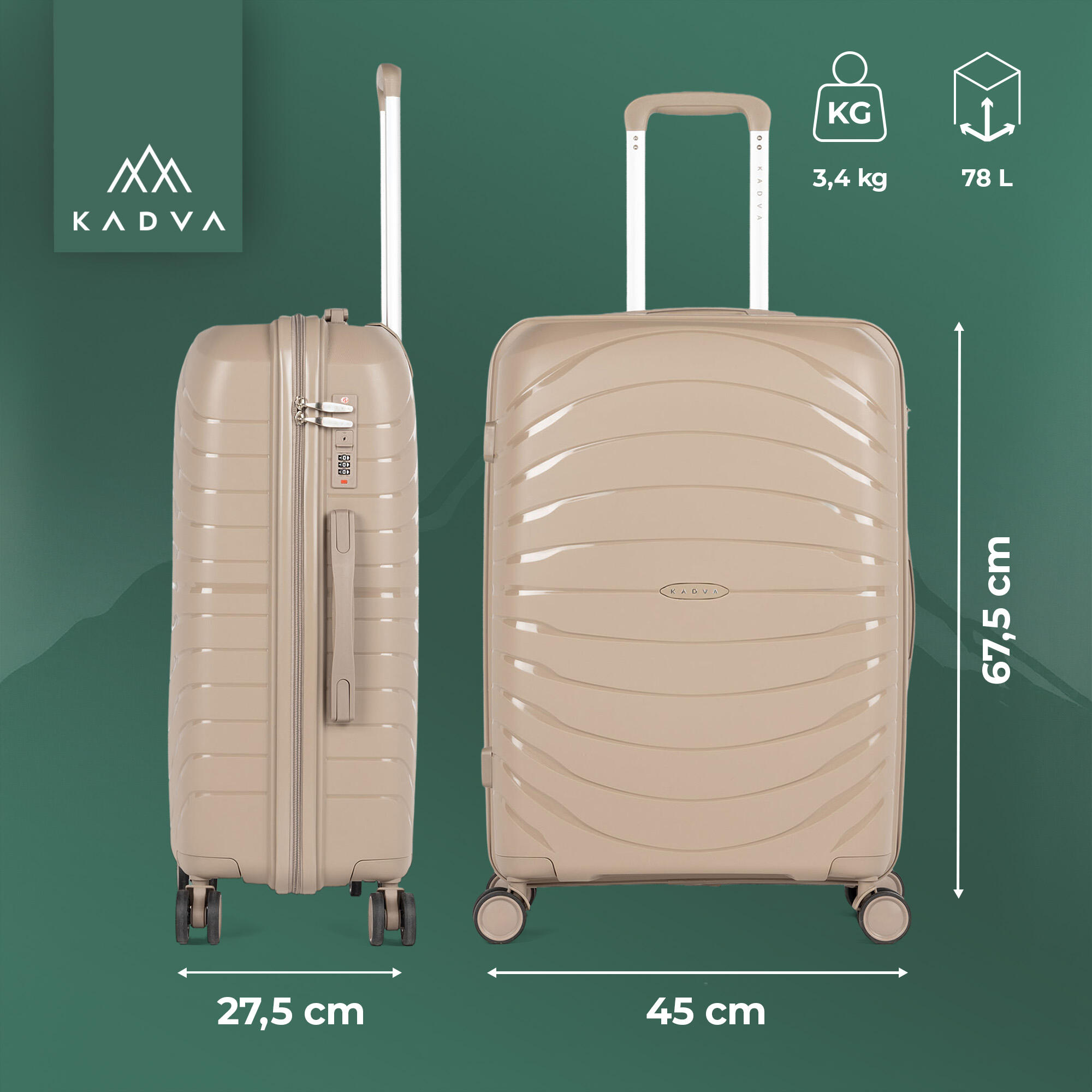 Valise de voyage KADVA Brava 2/7