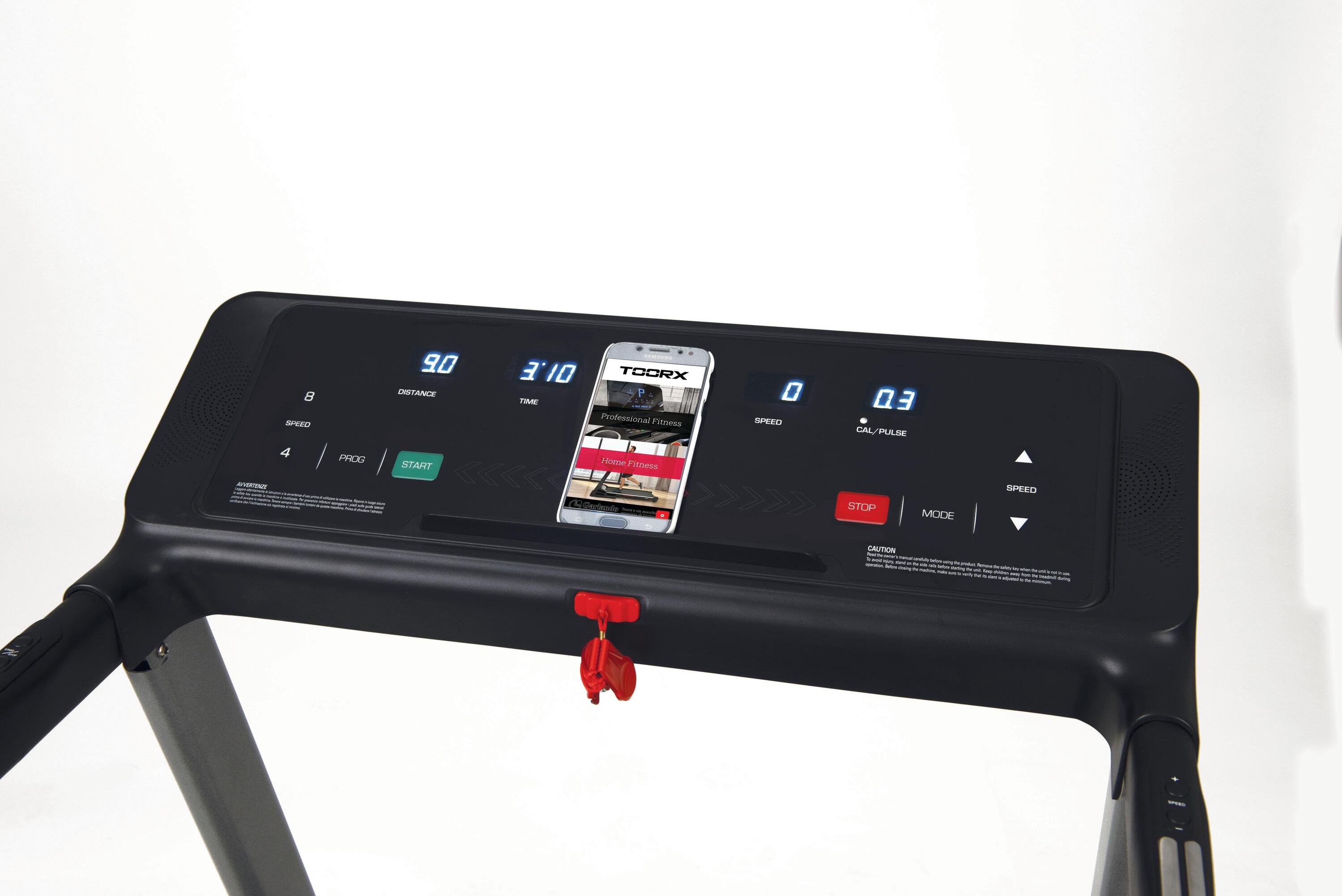 Tapis Roulant MOTION, velocità 14km/h - TOORX 3/7