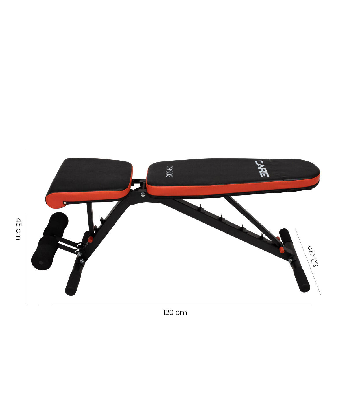 Banc de musculation pliable - CARE - CB-303 3/5